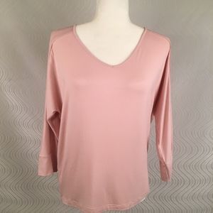 NWT Tahari Blush Pink Dolman Top, Small